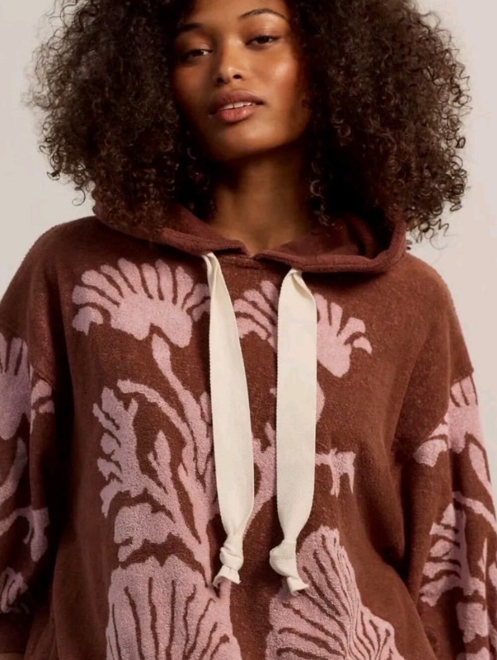 Free People Shell Baby Hooded Sweatshirt *Small *NWT * Gorgeous